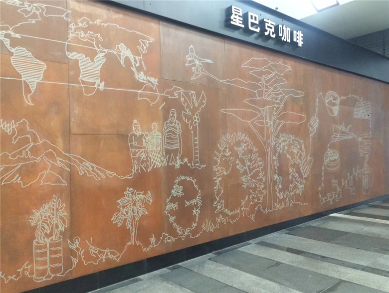 阳谷耐候钢幕墙